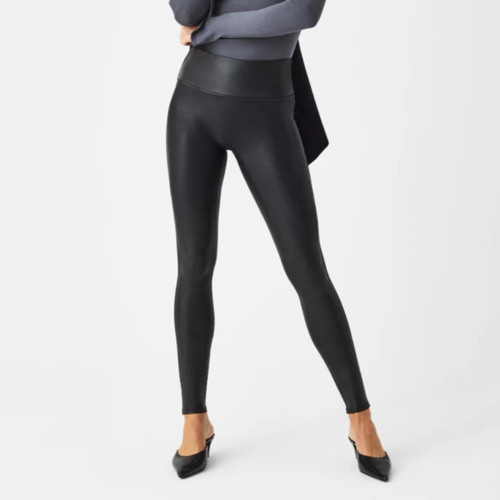 Spanx faux leather leggings